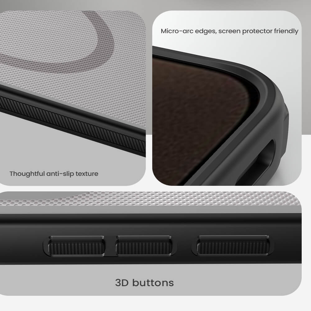 Чехол-крышка NILLKIN для Xiaomi 15T Pro (серия Frosted shield Pro Magnetic case Clear)